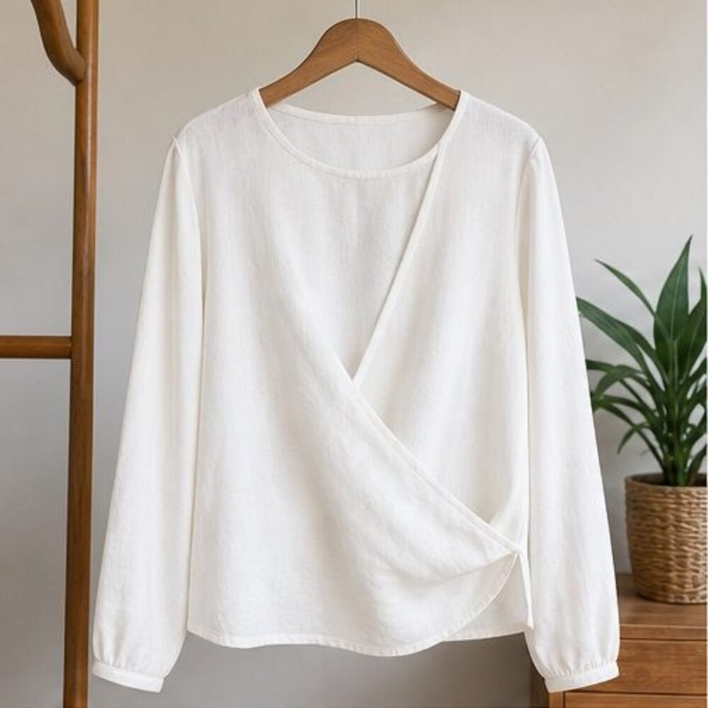 Ivory Smocked Top